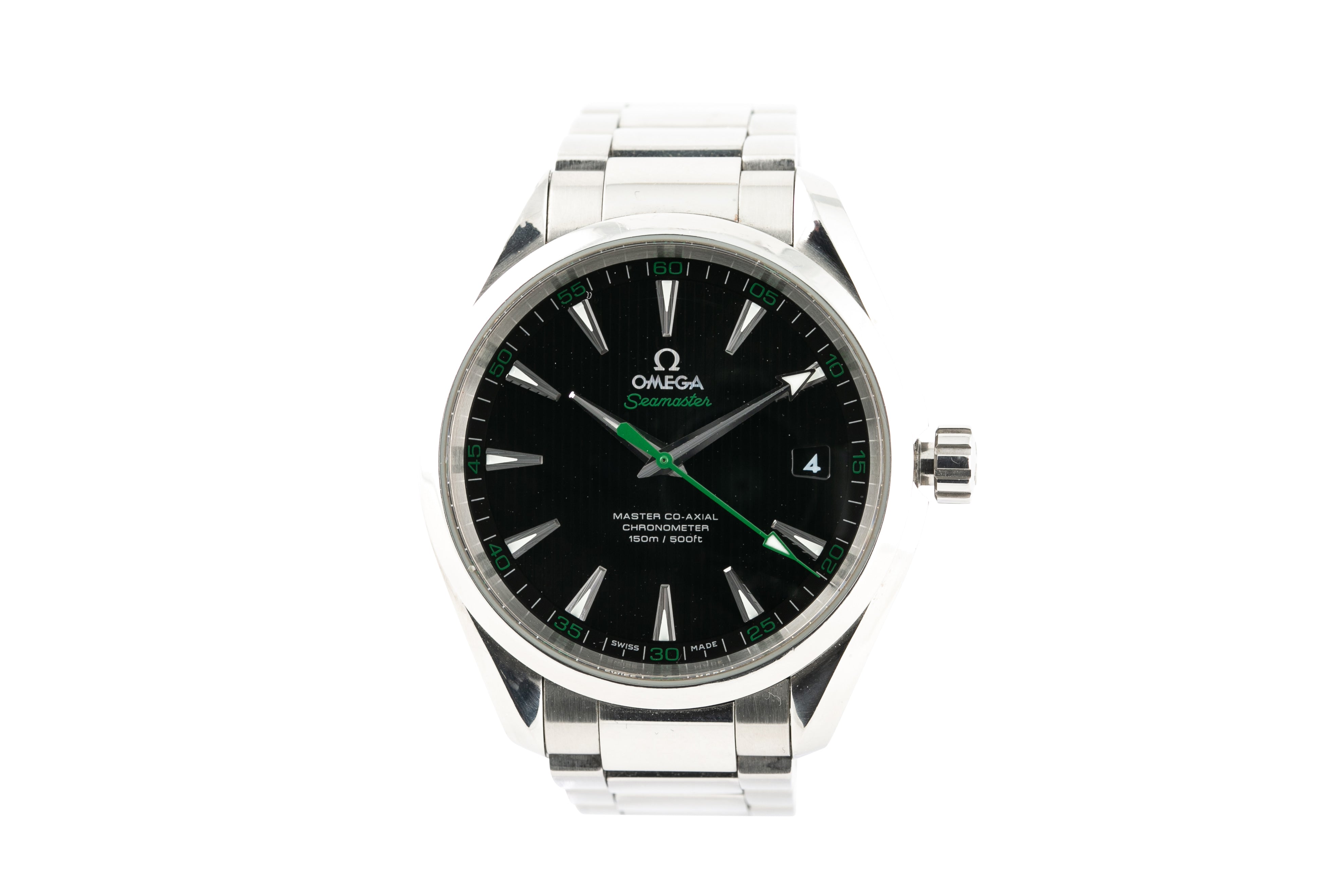 Omega seamaster golf green on sale