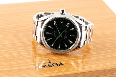 Omega Seamaster Aqua Terra Certified Golf Edition Mens Watch - Wilson Watches 